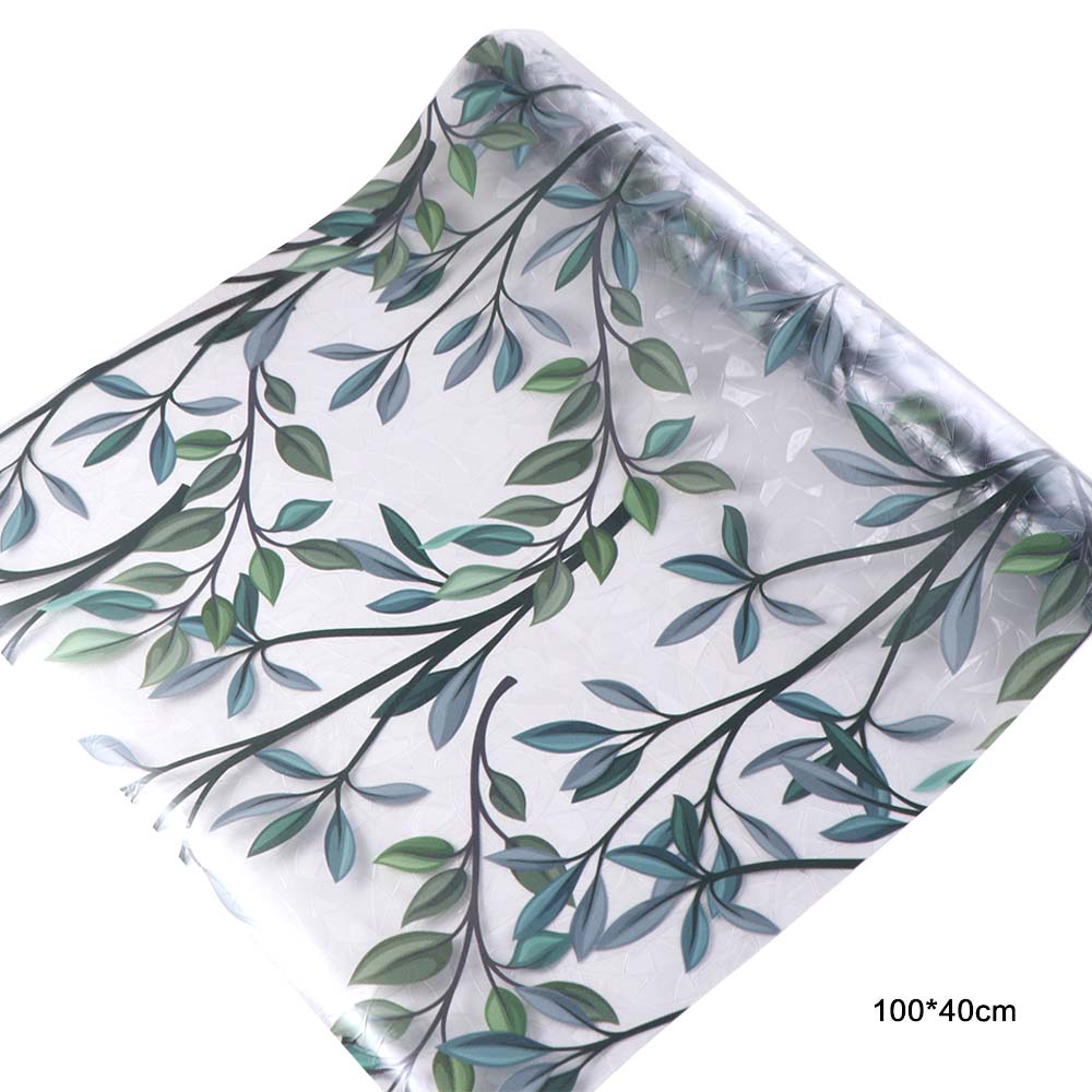 Colorful Window Privacy Film Cane Vine Glass Sticker INS Style Window Sticker  Home Decoration