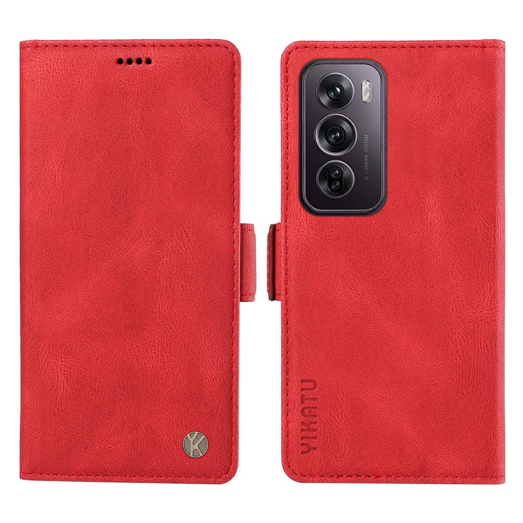For Oppo Reno12 Pro 5G (Global)/(China) Phone Case Skin-Touch Leather Cover