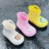Children Rain Boots Cute Cartoon Bear Rabbit EVA Waterproof Shoes Boys Girls Outdoor Cartoon Animals Kids Water Shoes