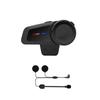 BT Motorcycle Helmet Intercom Water Proof Moto Intercom Headset Replacement for Outdoor Black