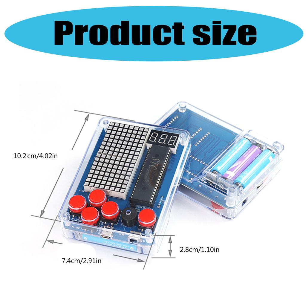 Classical DIY Educational Soldering Project Kit for Retro Games Like Racing Car Great for STEM Education Group Activity