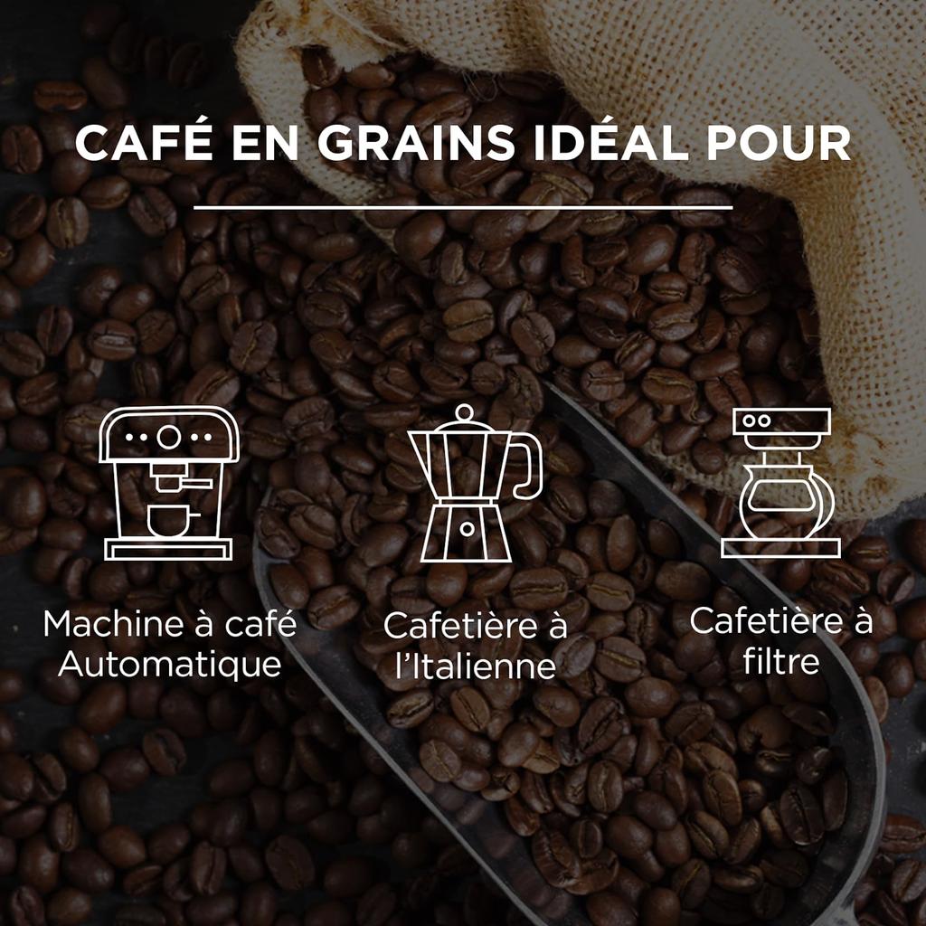 KIMBO Kaffeebohnen, Espresso, Italien (Mittlere Röstung, 80% Arabica, 20% Robusta), Neapel, 250g