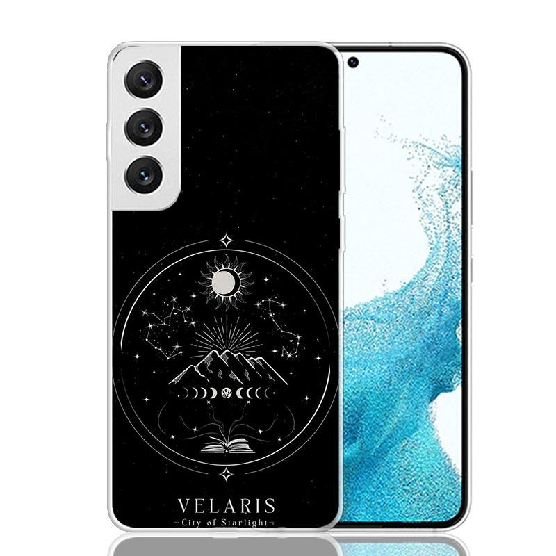 

Чехол для телефона Sarah J Maas «Двор тумана и ярости» Для Samsung Galaxy S26 S25 Edge S24 S23 FE S22 Ultra S21 Plus S20 + Fundas Cover Co Samsung S25 Plus