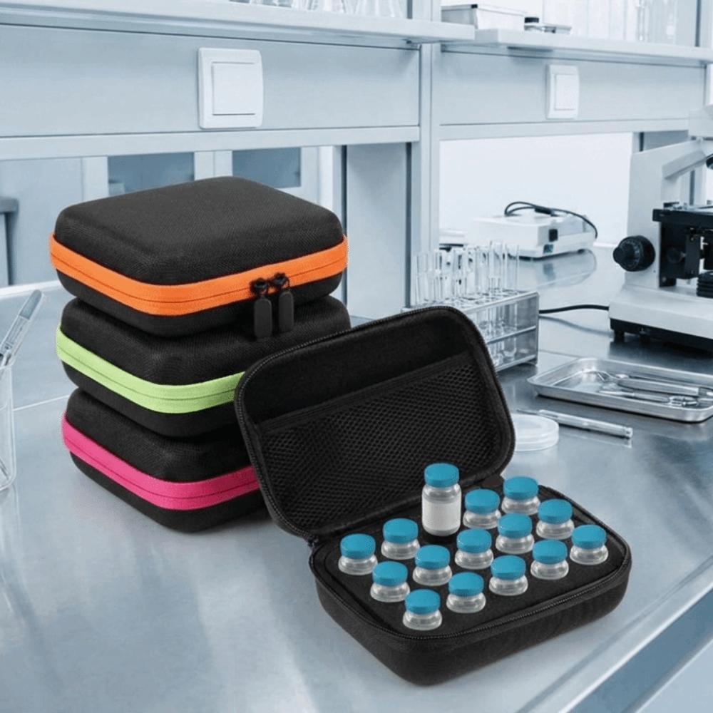 15 Slots Insulin Vial Storage Case Waterproof Insulin Organizer Essentials Oil Case  Diabetics