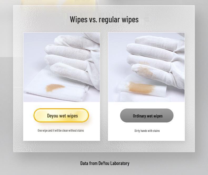 Deyou Baby Hand & Mouth Wipes: 400-Count Household Pack for Newborns