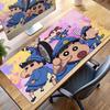 Anime Gaming Mouse Pads C-Crayon Shin-Chans Extended Aesthetics Deskmat Anti-slip Rubber Table Mats PC Computer Lock-edge Carpet