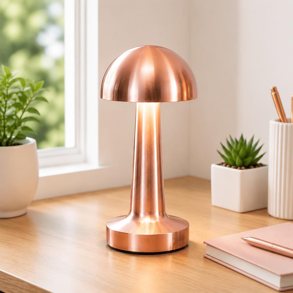 Rechargeable Touch Table Lamp Portable LED Night Light for Bedroom Bar Camping Home Decor Night Light