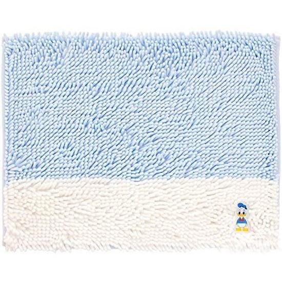 OKA Disney Mall Bath Mat Fits Approximately 45cm X 60cm Blue (Donald Duck)