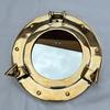 Nautical Brass Porthole Mirror  Wall Hanging Home Decor Port Hole Nautical theme Nautical Mirror