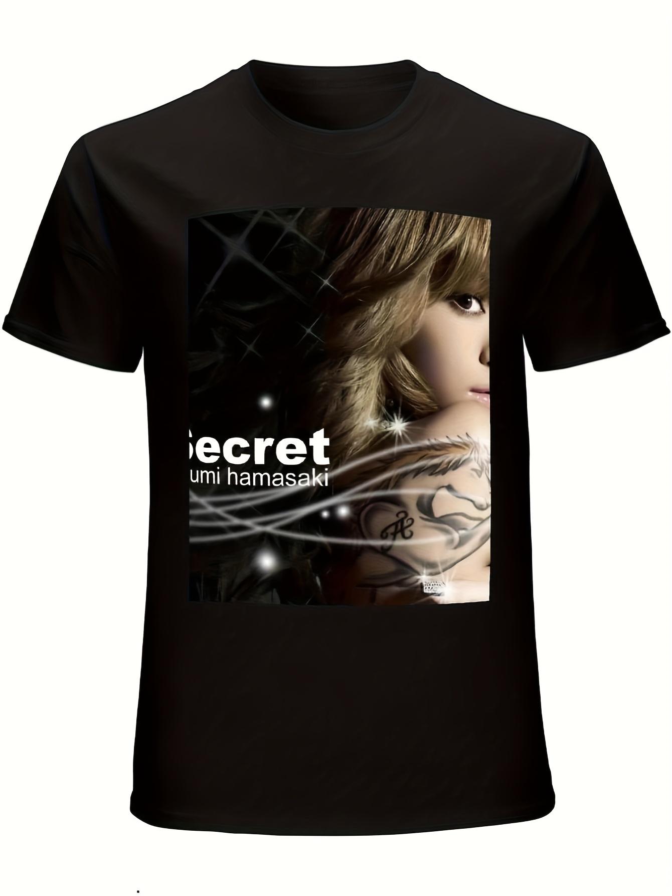 Ayumi Hamasaki Graphic Tshirt  Rock Punk Tshirt Casual Concert and Daily Tshirt  Music Enthusiast Fashion Enthusiast S