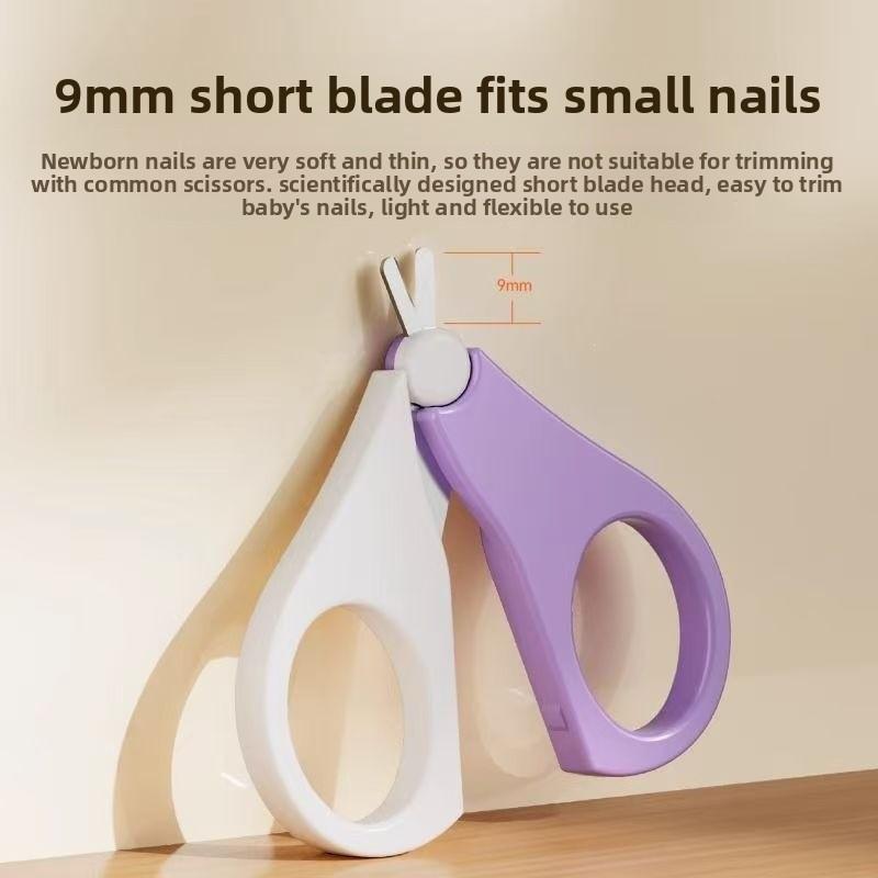 Baby Nail Clippers Set - Anti-Cut Flesh Protection - Baby Nail Scissors and Pliers - Anti-Cut for Children's Care Set