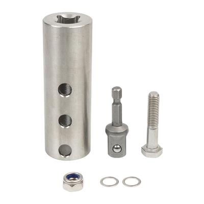 Trailer Jacks Electric Drill Adapter Kit Suitable for 1In Drive Shafts & 1/2Inch Socket Power Tool Accessories