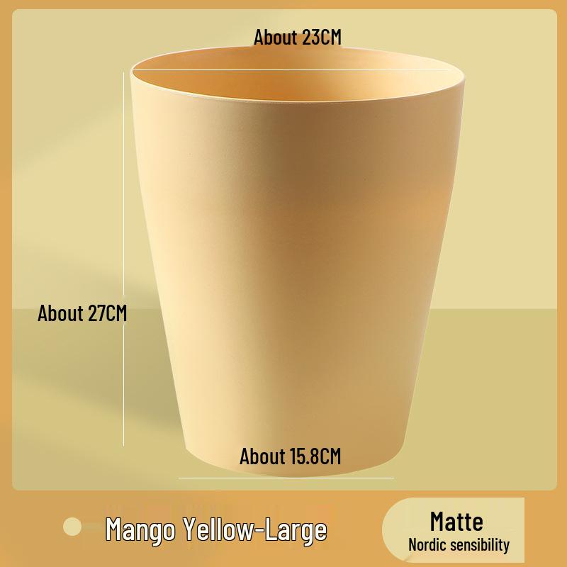 Multi-Room Indoor/Outdoor Trash Bin for Kitchen, Bedroom, Office, Bathroom, and Yard