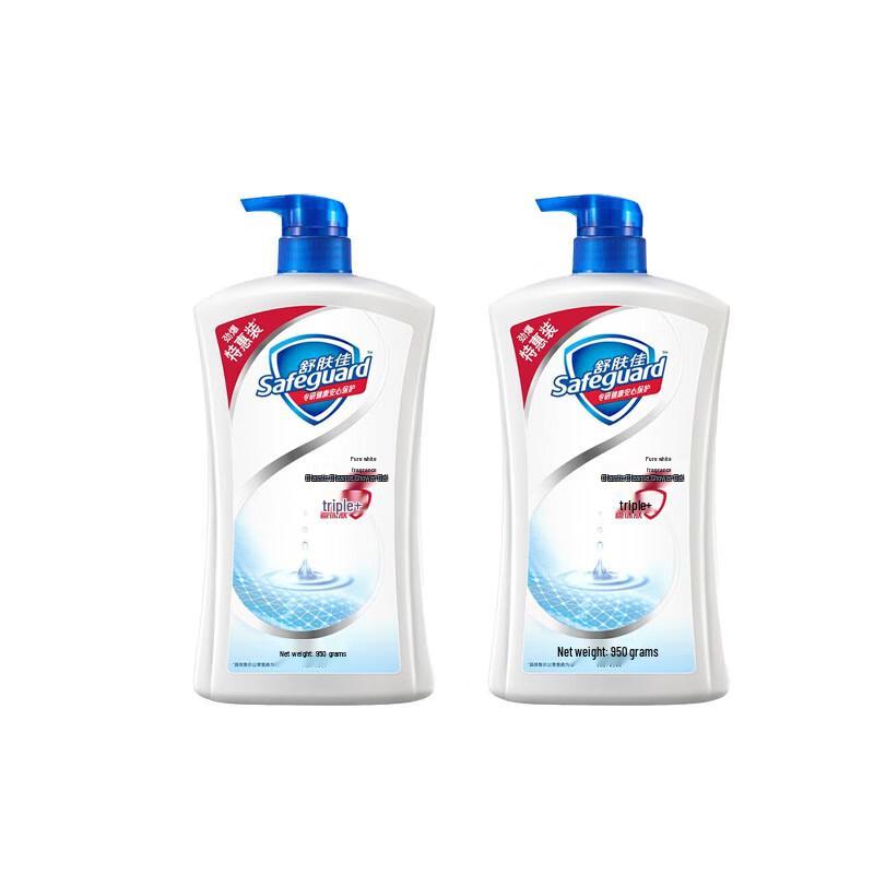 Safeguard Pure White Duft Duschgel 950g Doppelpack
