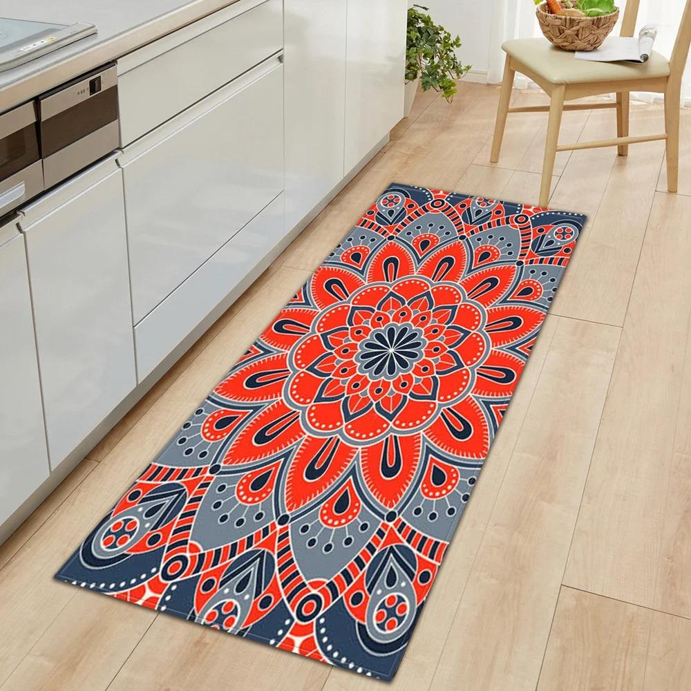 Geometric Creative Printing Home Kitchen Floor Mats Door Front Decoration Floor Mats