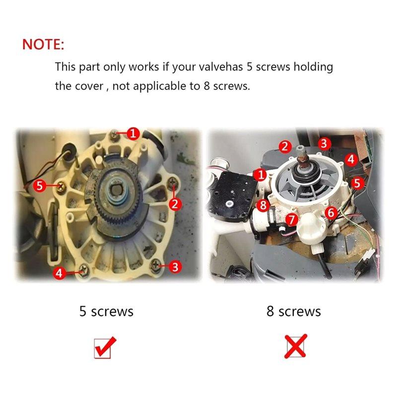 AAAF Water Softener Standard Valve Rotor And Seal Kit Replacement For Whirlpool Models 7238468 Repair Parts