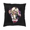 Good Guys Childs Play Chucky Cushion Covers xcm Velvet Killer Doll Overalls Pillow Case Sofa Square Pillowcase Decoration