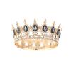 Women's Crown Adults Sparkling Headband Alloy Rhinestones Costume Hairpieces for Weddings Birthdays Proms and Pageants