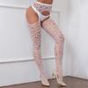Fishnet Thigh High Stockings High Waist Suspender Tights for Women Garter Belt Pantyhose Tights Fishnets Hosiery Gifts