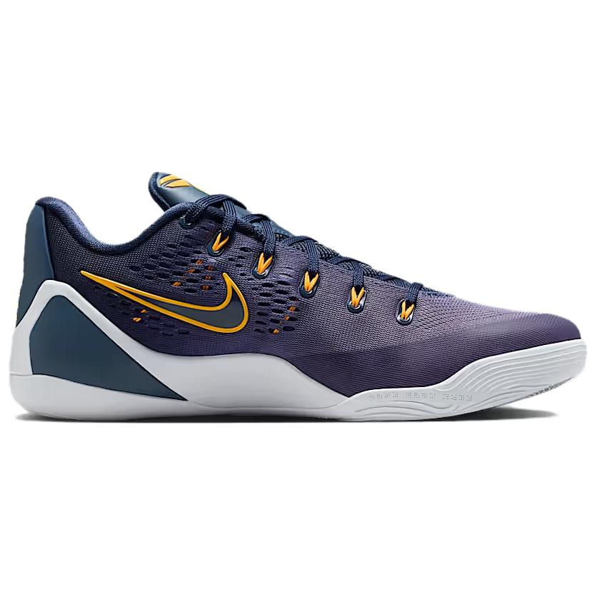 Nike Kobe 9 EM Low Protro TB Daybreak Unisex Sneakers Blue Thunder-Blue Laser-Orange-Football-Grey-Daybreak IH1401-401