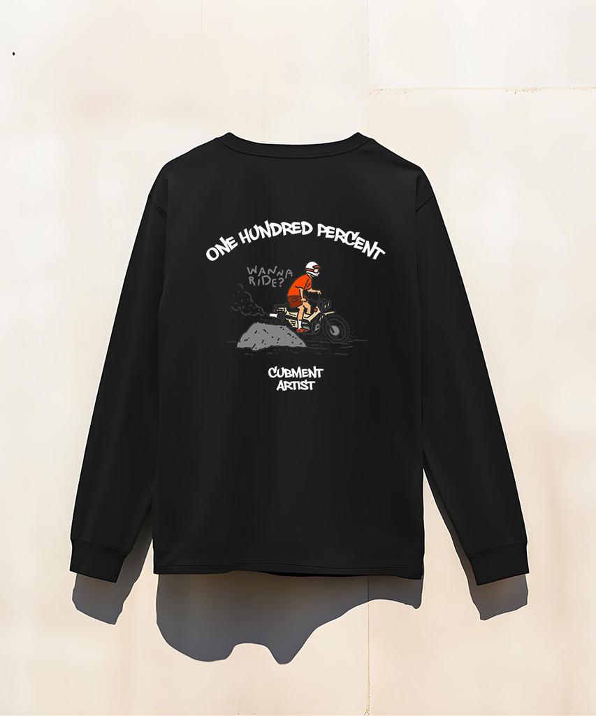 OHP Ohp X Cubment Bwannaride No.2 Crew Neck Long Sleeve T-Shirt