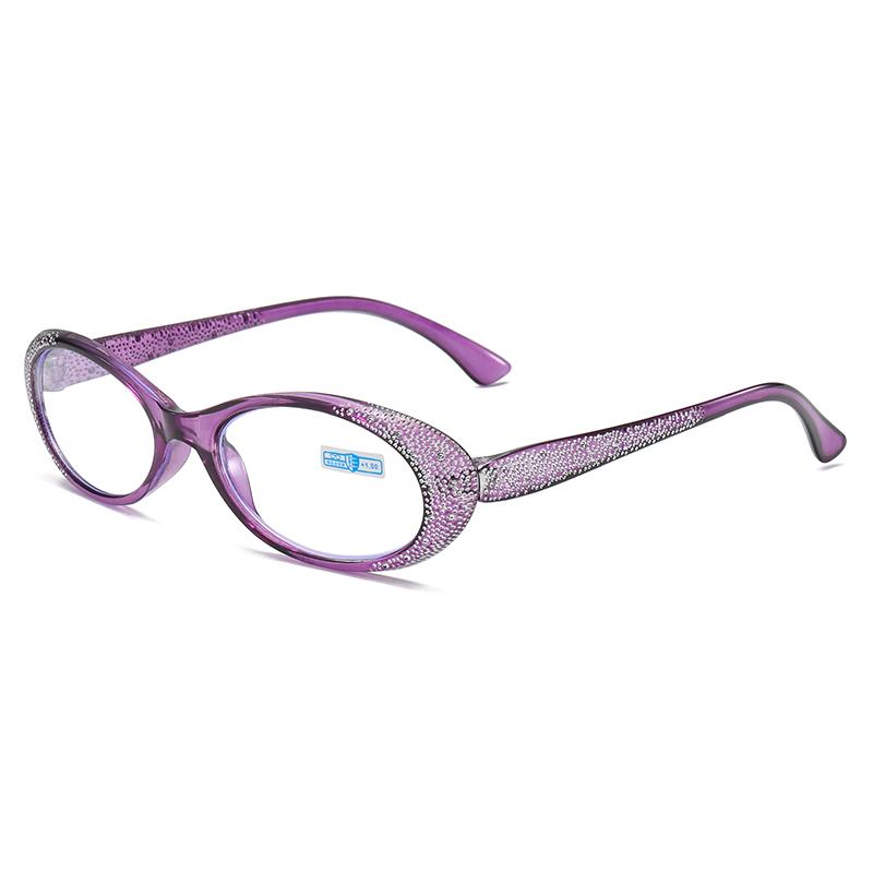

Latest Stylish Diamond-inlaid Anti-blue Lightweight Reading Eyeglasses Cat Eye Reading Eyeglasses Women s Premium Definition Reading Eyeglasses 406 3