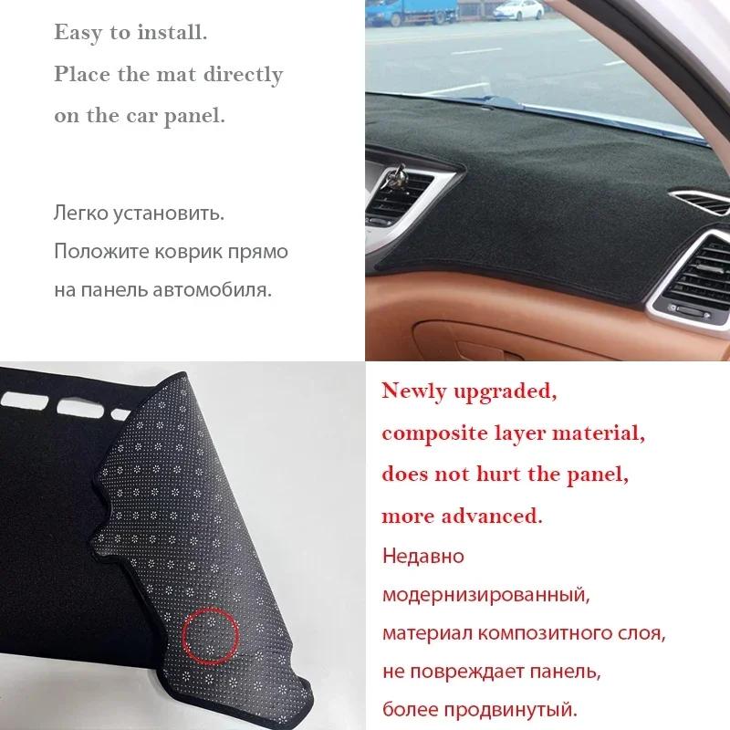 Car Accessories Dashboard Cover Mat Dashmat Pad Dash Sun Shade Protect Carpet 3rd Gen for Chevrolet Equinox 2017 2018 2019 MK3
