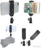 Camera Hot Shoe Smartphone Adapter Free Head 2way Smartphone Holder Tilt Angle Adjustable Ball Head Shoe Mount Stand Bracket Shoe (Smartphone Mount)