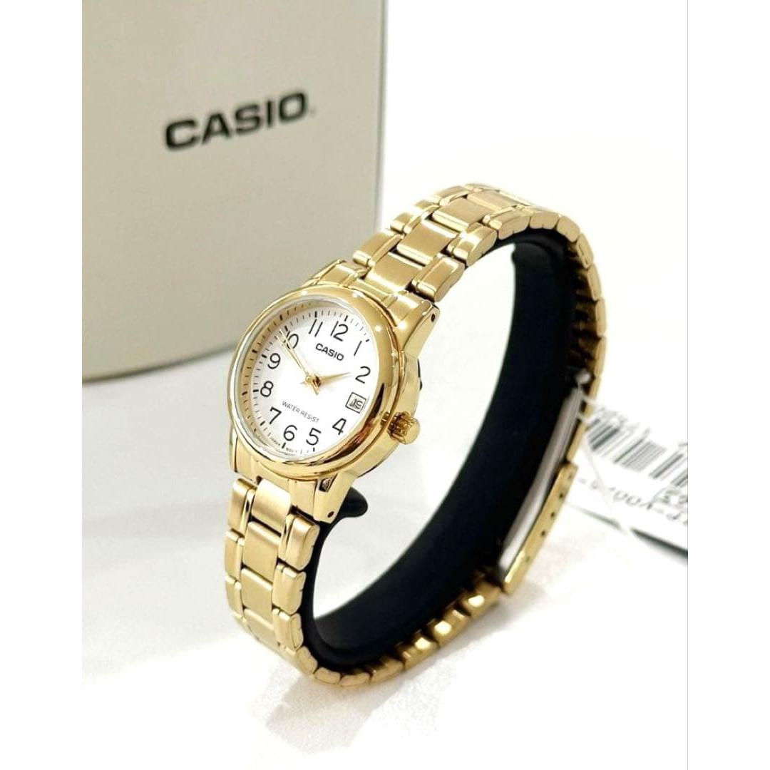 Used [New and unused] CASIO Watch Ladies Gold Chipkashi Cheap Casio