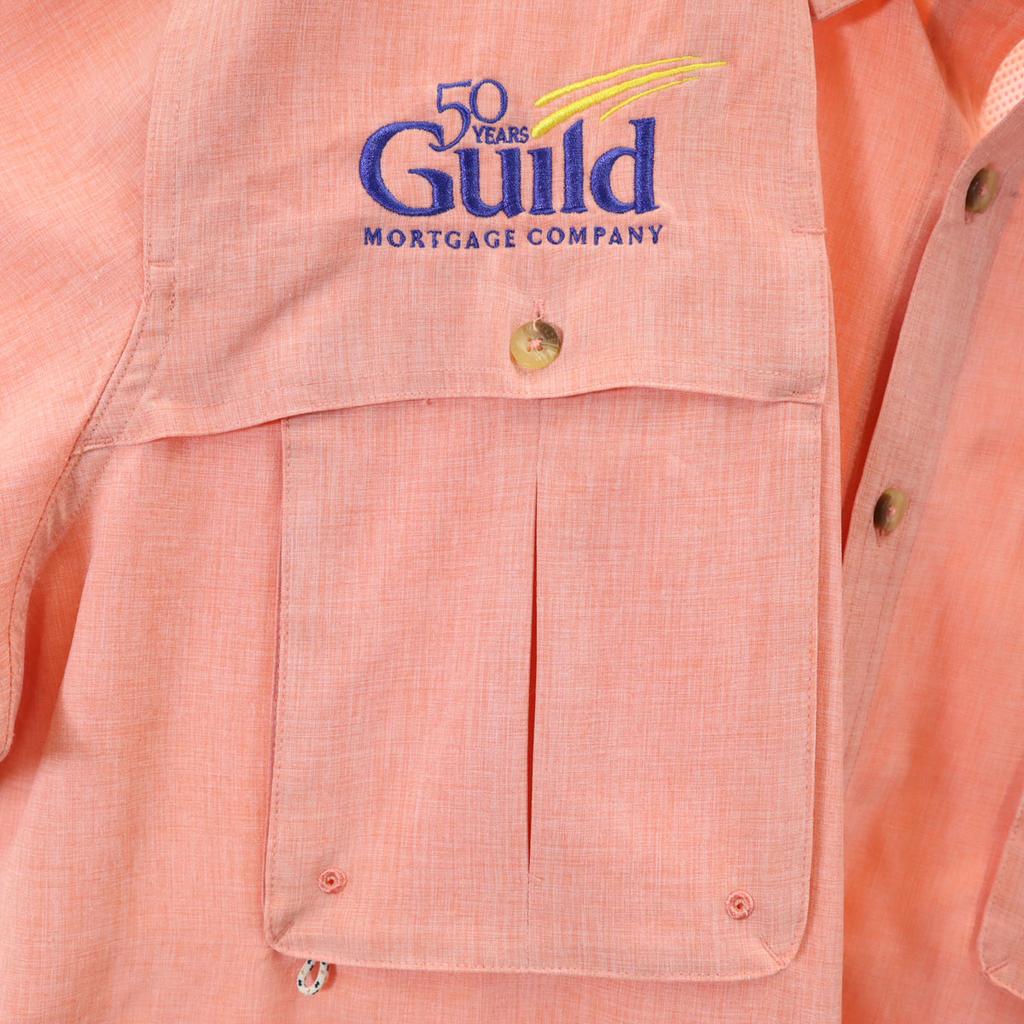 MAGELLAN outdoors Short sleeve shirt 2XL Pink Big Size Ventilation Men's Used