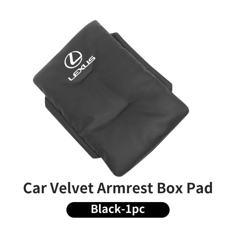 

Car Velvet Armrest Pad Elbow Rest Mat Console Protector Cover Interior For Lexus UX250h RX450h CT200h RX400h NX300h RX350 RX3