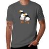 Puffins TShirt Utility Work Short Sleeve Top TShirt