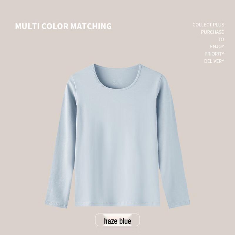 Qianfeili Women s Thermal Long-Sleeve Round Neck Top