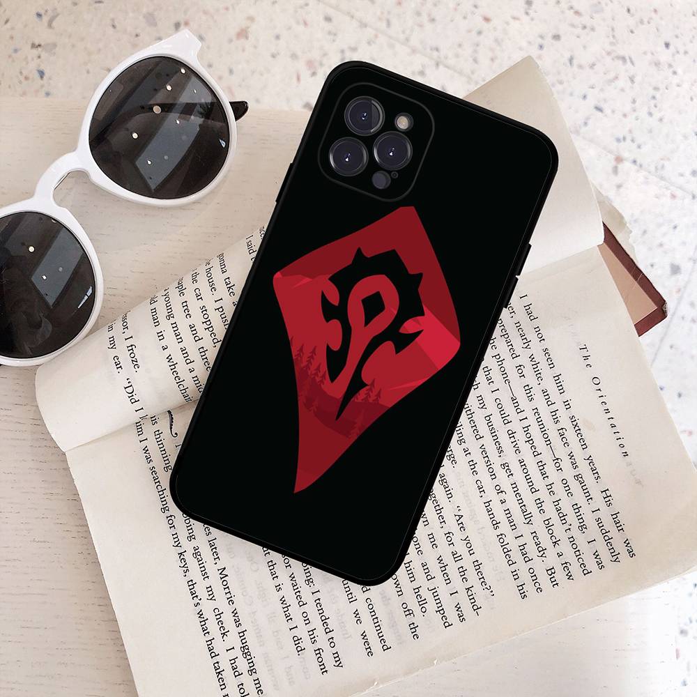 Game World Of Warcraft Phone Case For IPhone 14 Plus 13 Mini 11 16 15 17 Pro Max Protection Shockproof