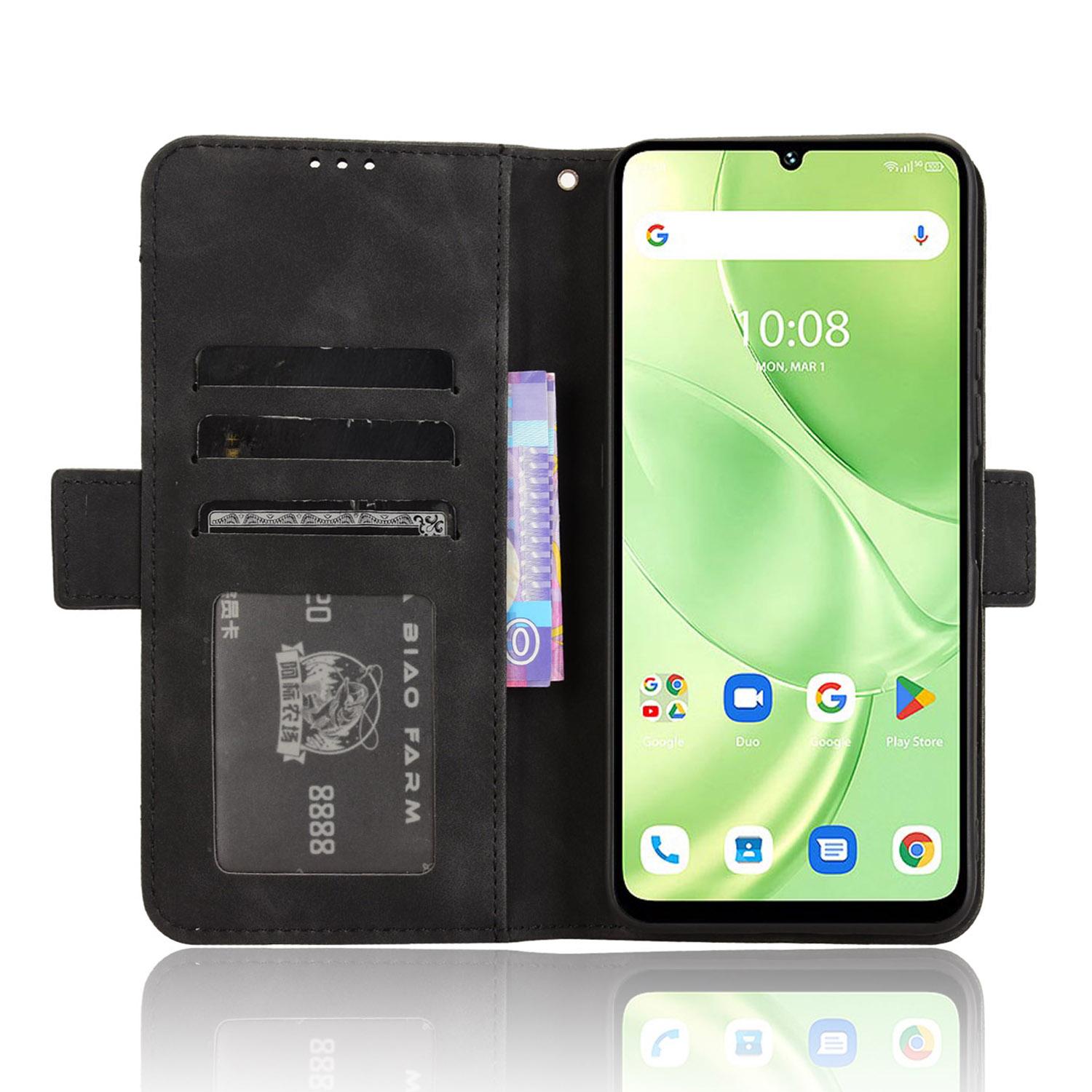 

Для Umidigi G9 5G/G9A 4G/G9C 4G/G9T 4G/Note 90C/Note 90A/Note 90 Шкіряний чохол-гаманець з кількома відділеннями для карток Pink