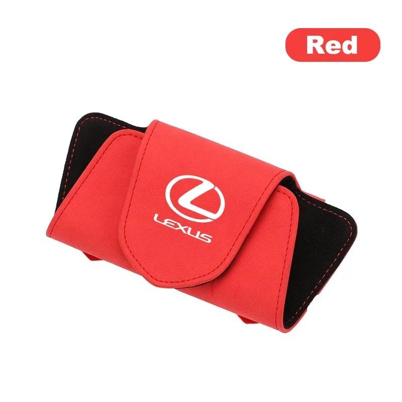 Stylizacja Samochodu Etui na Okulary Pudełko do Przechowywania Okularów Przeciwsłonecznych Klips na Okulary Do Lexus Fsport GX470 RX330 IS250 LX570 LX600 Ct200h RX350 IS300h