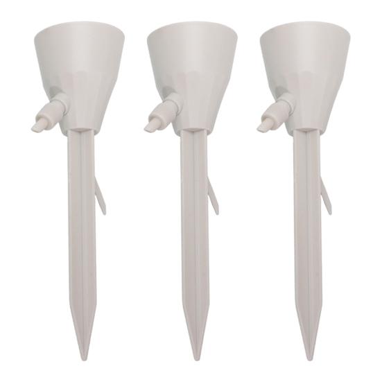 1/3/6Pcs Self Watering Spike Automatic Drip Irrigation System Adjustable Water Speed Plant Water Dispenser