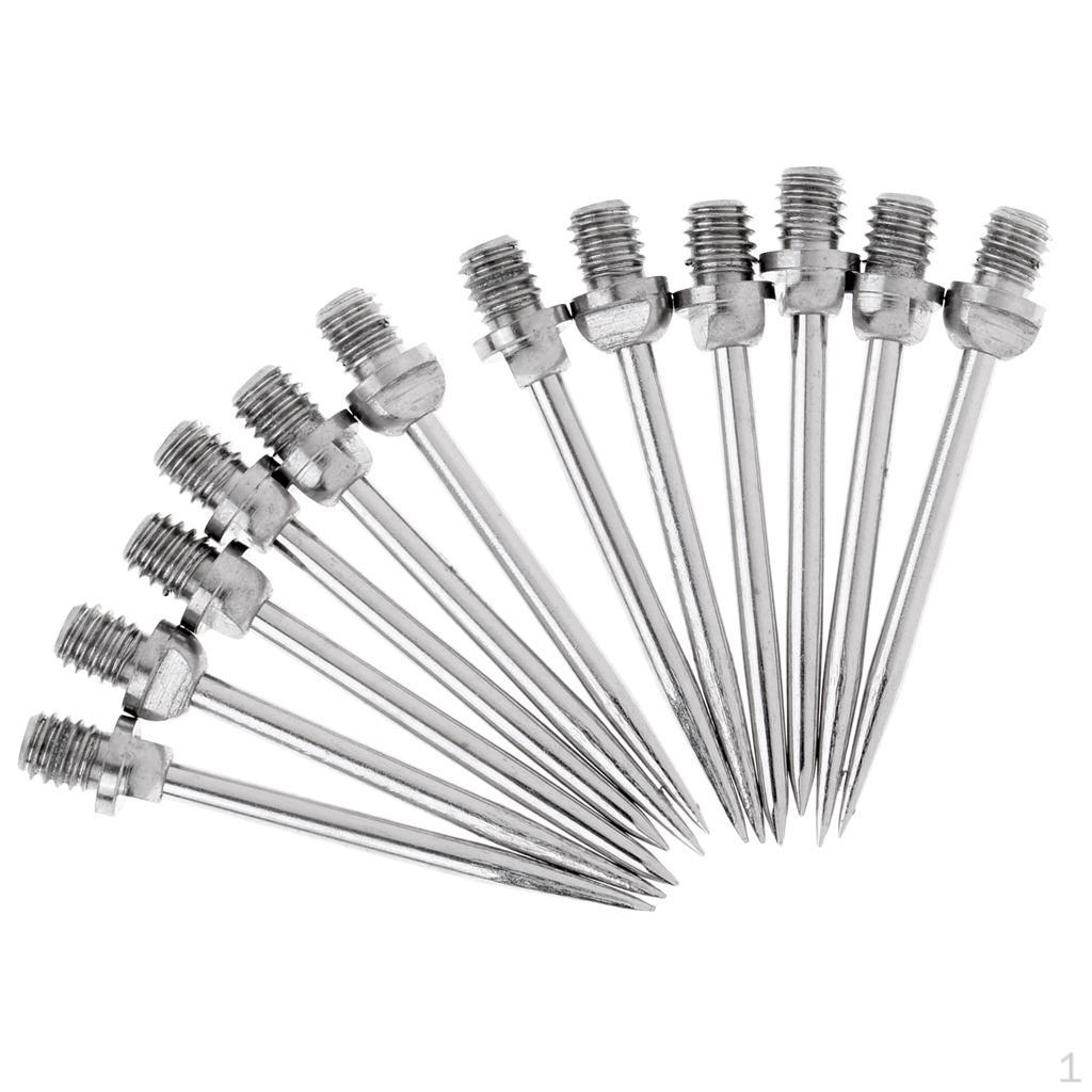 2 Pieces Harrows Darts Steel Tips Conversion Dart Tip Points 2BA Silver