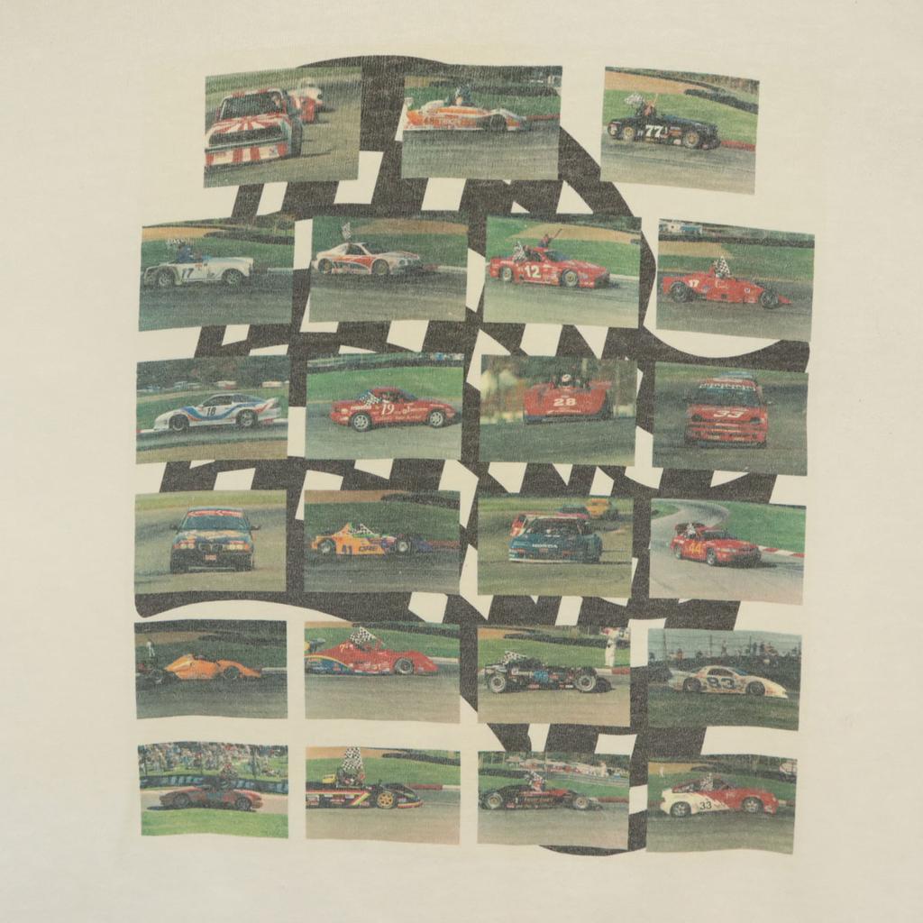 anvil 90s Old USA made Back print SCCA sports car Short sleeve T-shirt Men's Used