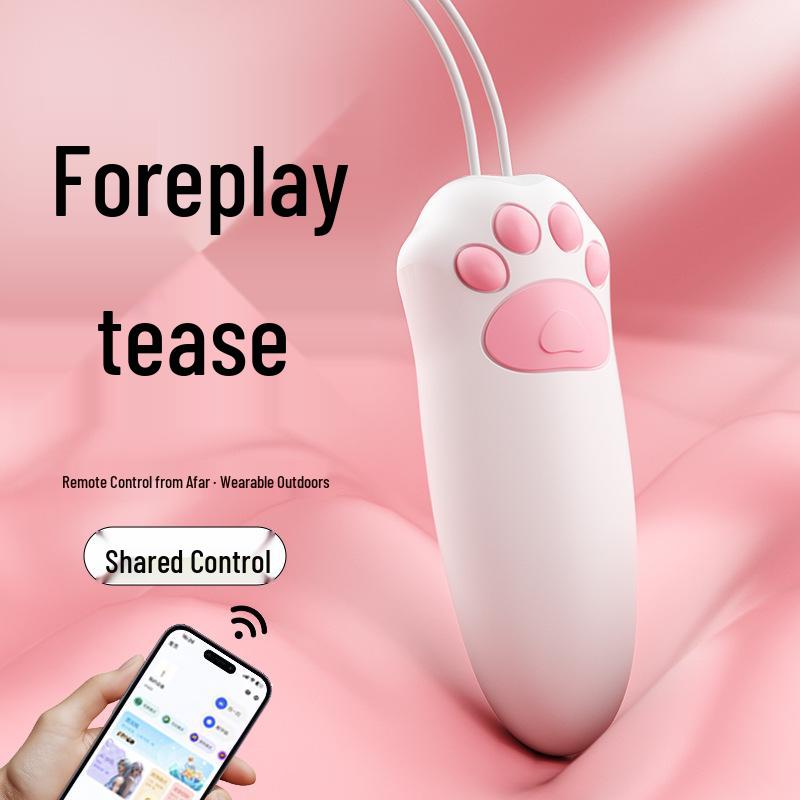 Yuepao Cat Paw Remote Control Vibrator - Wireless Female Massager
