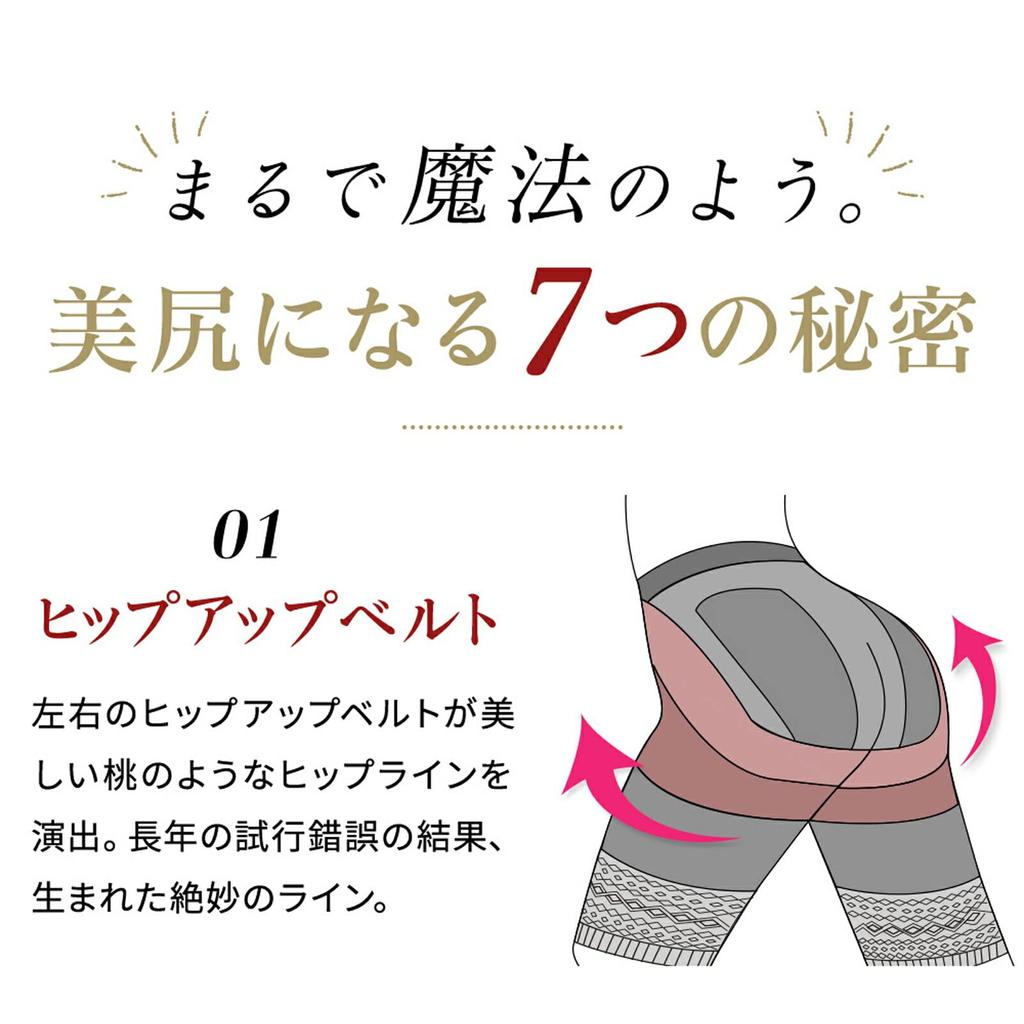 ENYA-KARIN Girdle Shorts, Italian Cute, Half Length, Red, Size LL