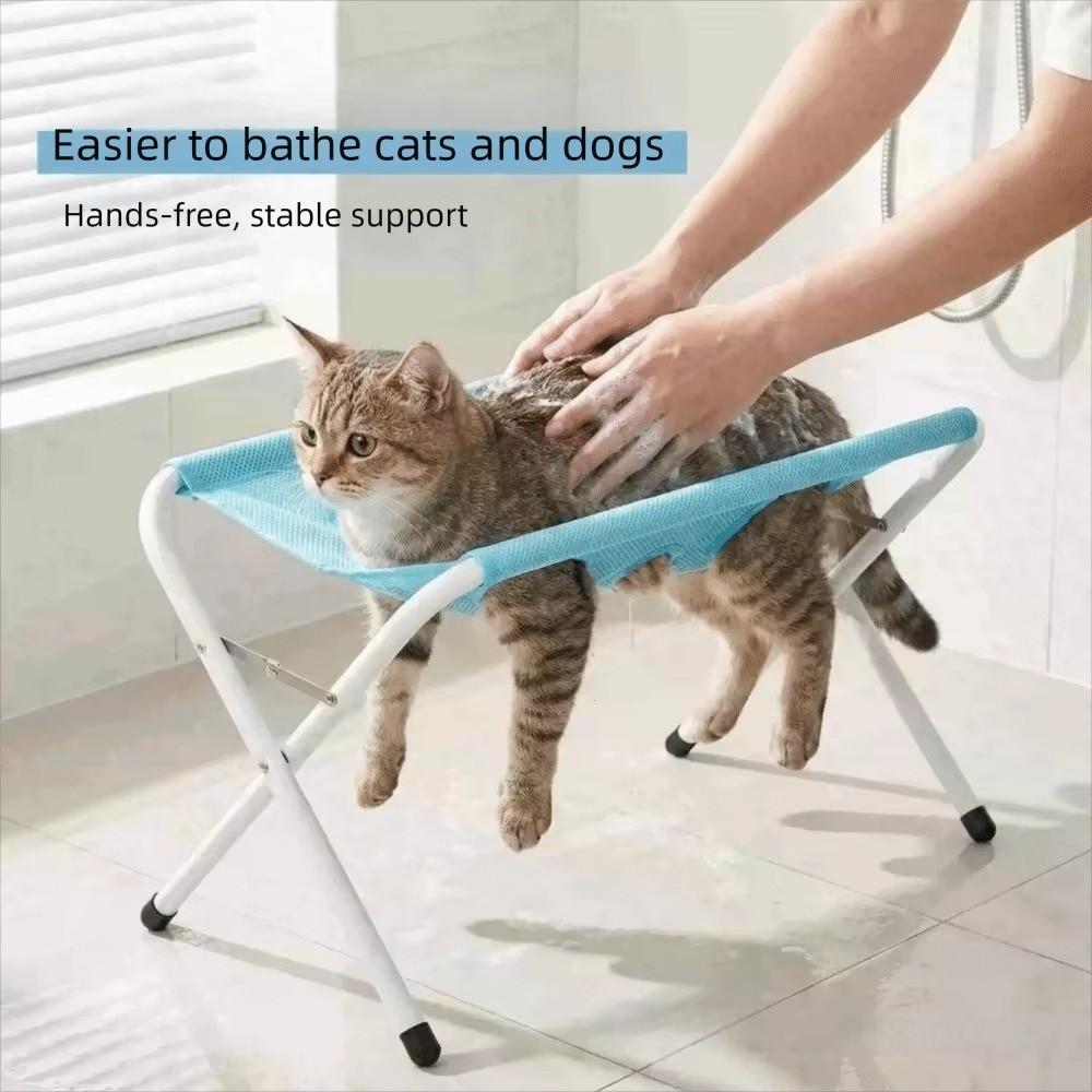 Mesh Pet Grooming Hammock Breathable Hammock Table Portable Grooming Sling Cloth Home