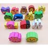 28Pcs Pencil Top Erasers for Kids Cute Randow Eraser Caps Pencil Top Erasers Bulk Erasers Toppers for School Party Favors Back to School Supplies