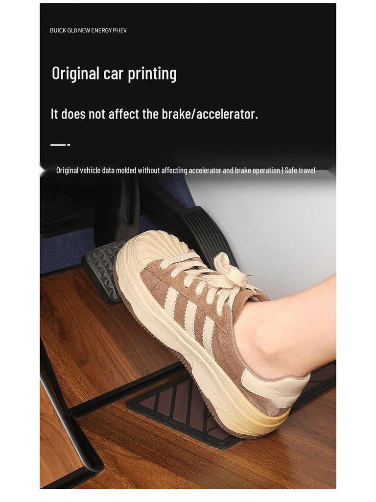 2024-2025 Buick GL8 PHEV Interior Upgrade: Solid Wood Flooring & Full-Coverage Mats.