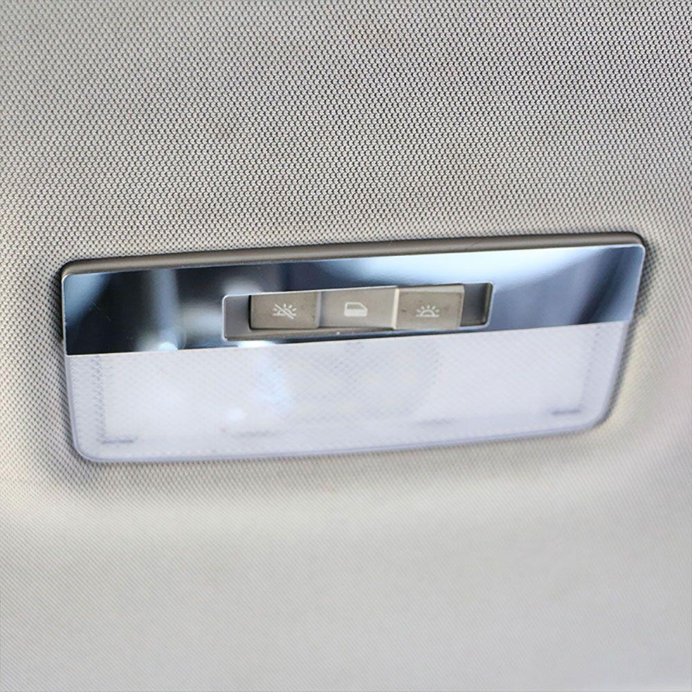 Car Reading Light Frame Cover for Chevrolet Chevy Cruze 2009 - 2014 Lamp Sticker Trim Stainless Steel Interior Accessories