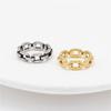 2026 Fashion Simple European and American Cold Wind Chain Jewelry Accessories Party Gift Ring