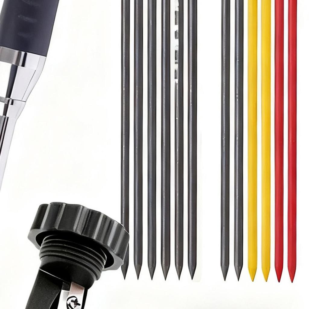 Deep Hole Marker Pens 2.8mm Adjustable Marking Crayon With 12 Refills Long Adjustable Nib Markers For Adult Fabric Wood