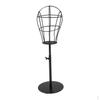 Stable Metal Wire Display Manikin Head for Baseball Fedora Toupee - Premium Iron Materials,