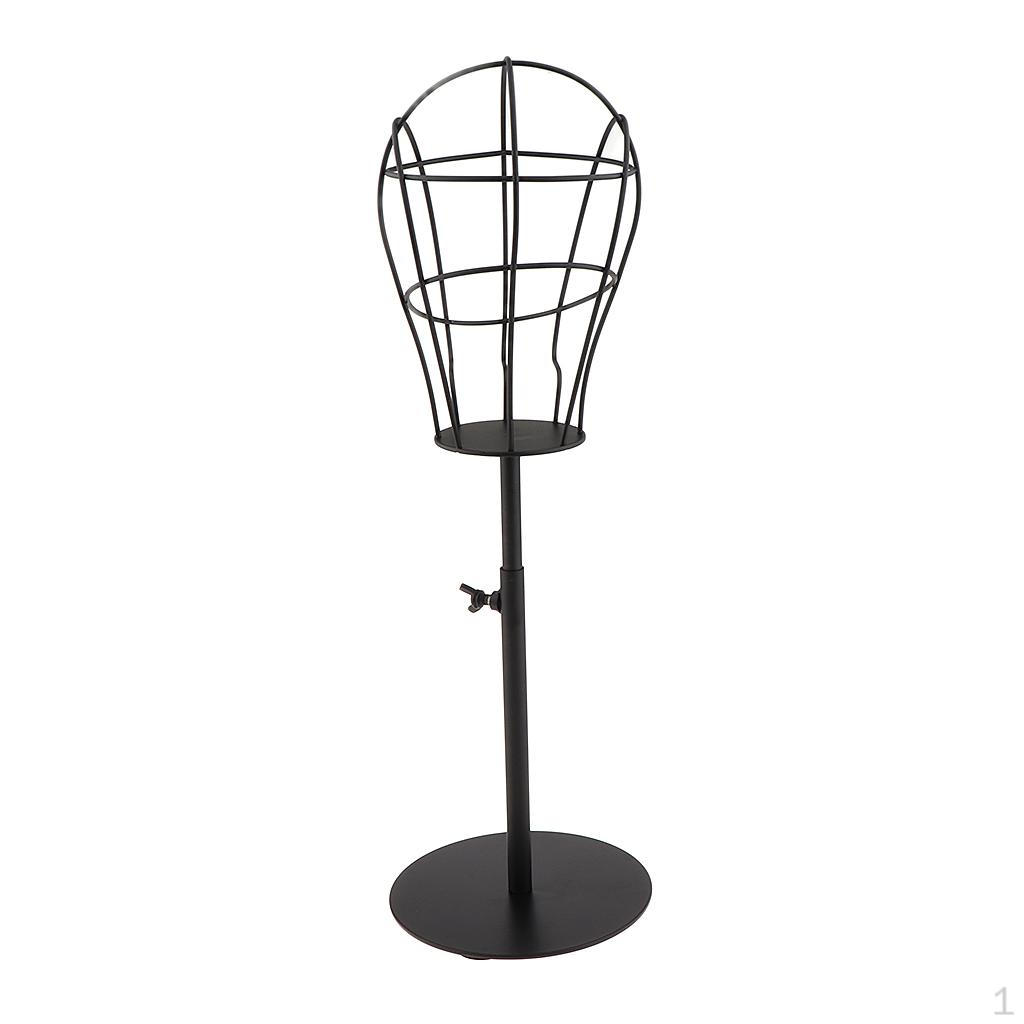 Stable Metal Wire Display Manikin Head for Baseball Fedora Toupee - Premium Iron Materials,
