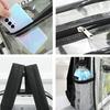Women Backpack Double Shoulder Straps Waterproof Large Capacity See Through Wear-resistant Storage Anti-scratch PVC Transparent Backpack Travel Supply